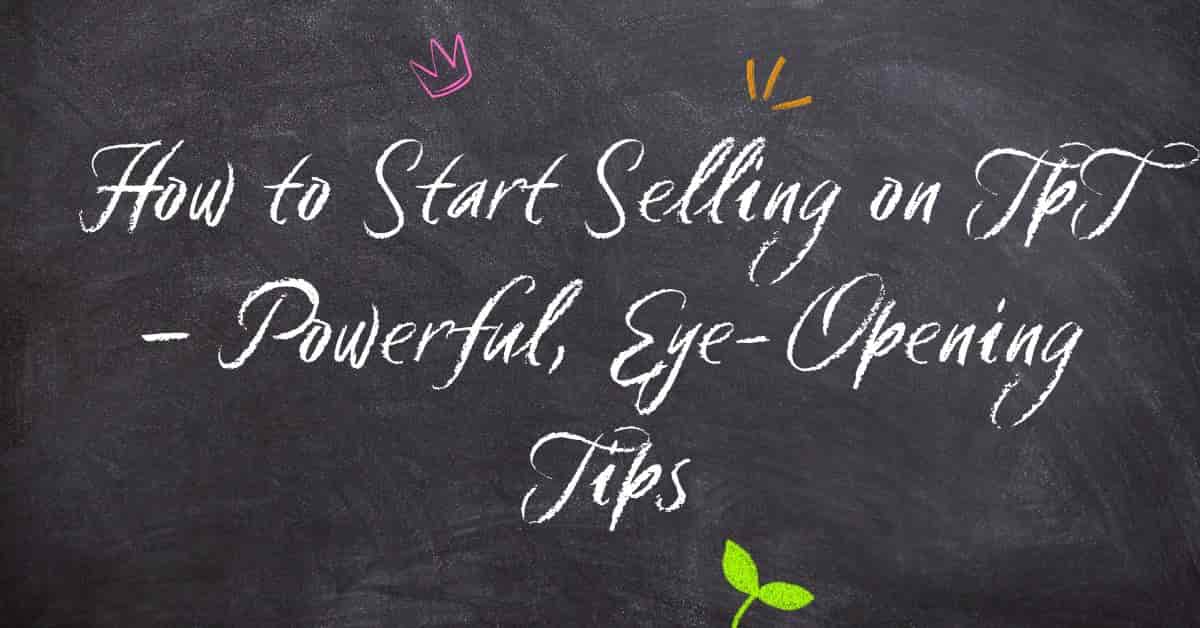 how to start selling on teachers pay teachers