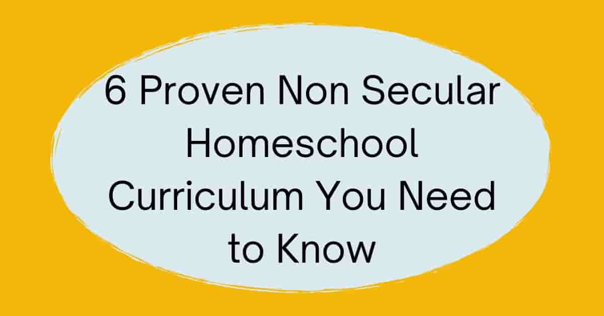 non secular homeschool curriculum